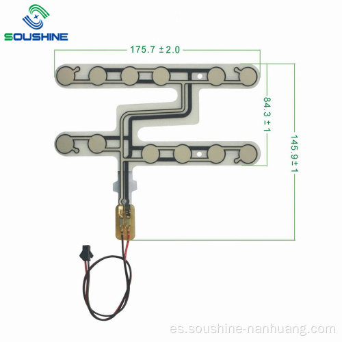 Transductor del sensor de presión del sillón